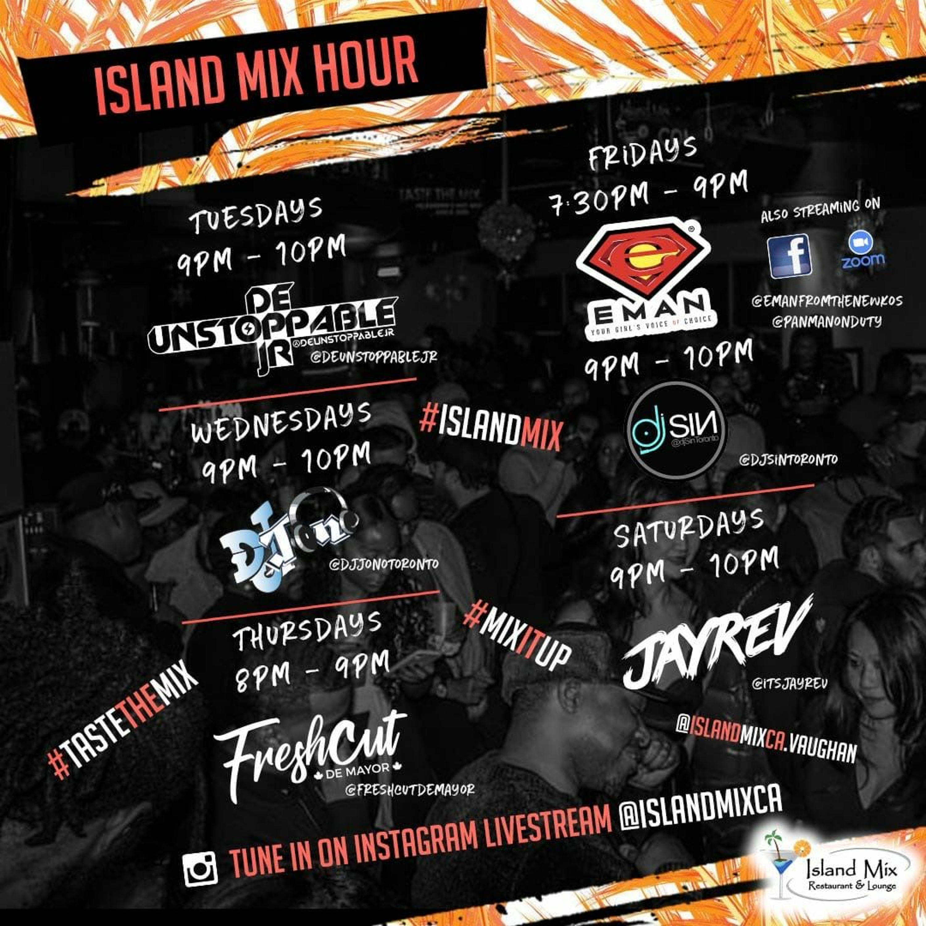 ISLAND MIX HOUR #5 (IG LIVE AUDIO)