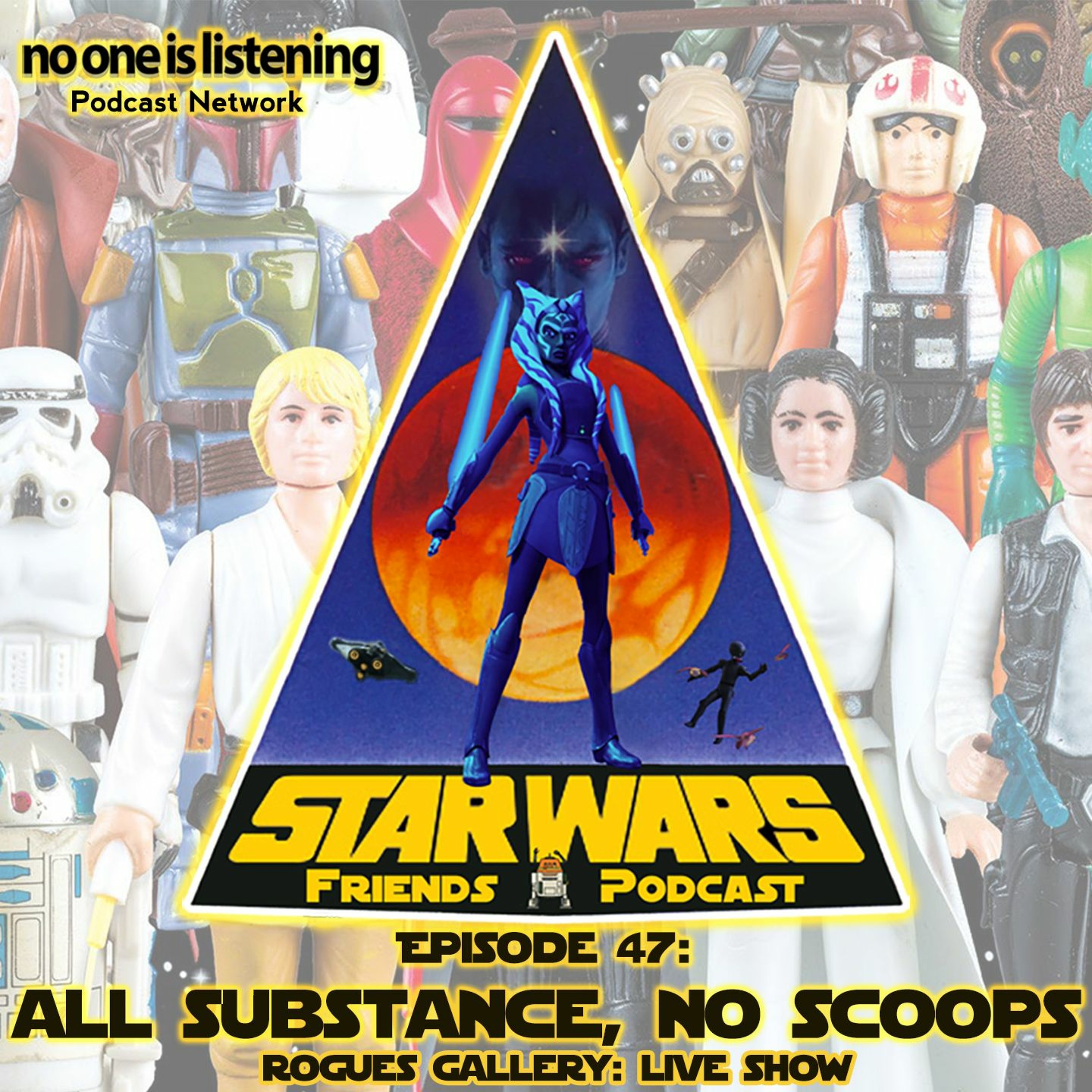 Episode 47: All Substance, No Scoops! Rogue's Gallery Live Show