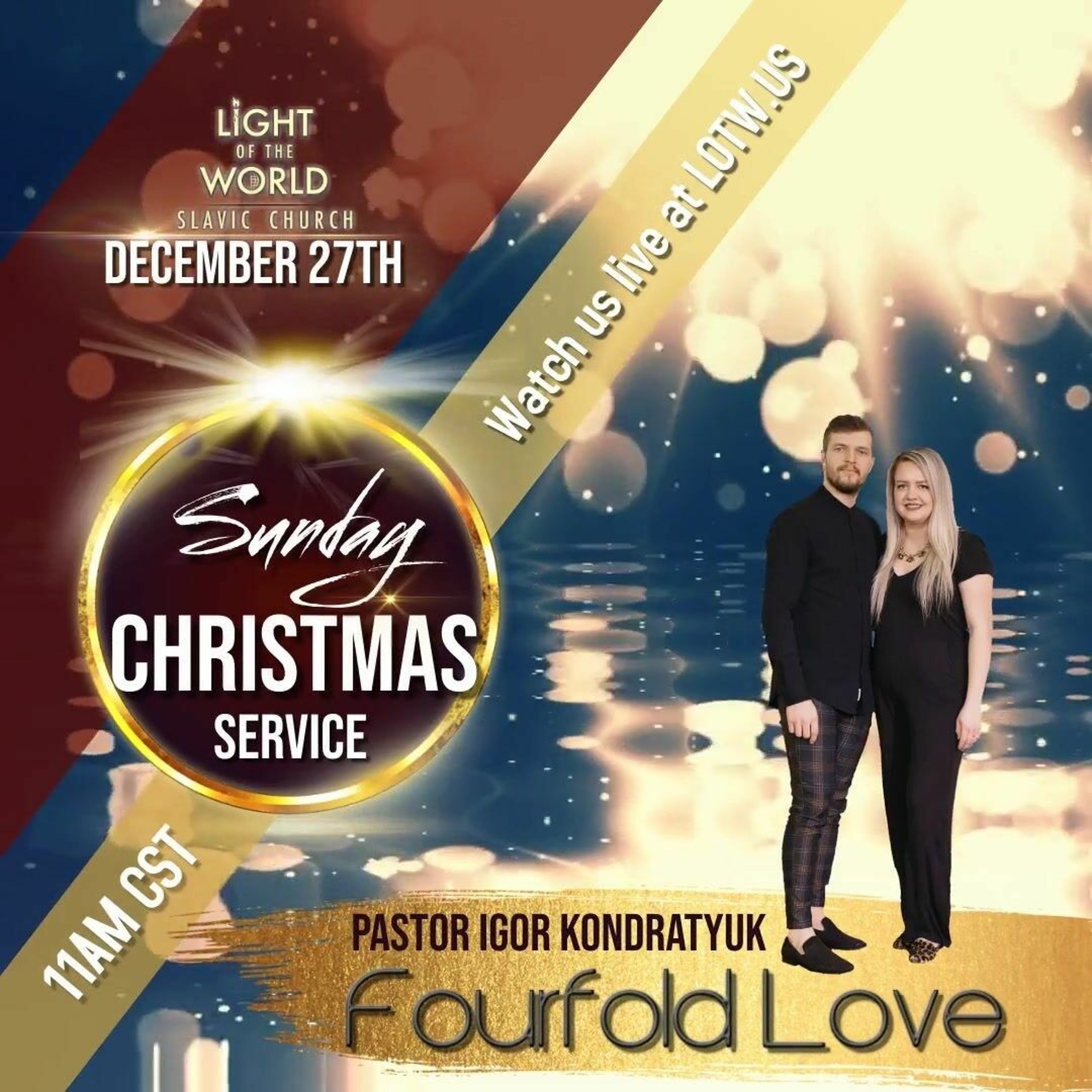 Fourfold Love Pastor Igor Kondratyuk 12.27.20 | Christmas Service