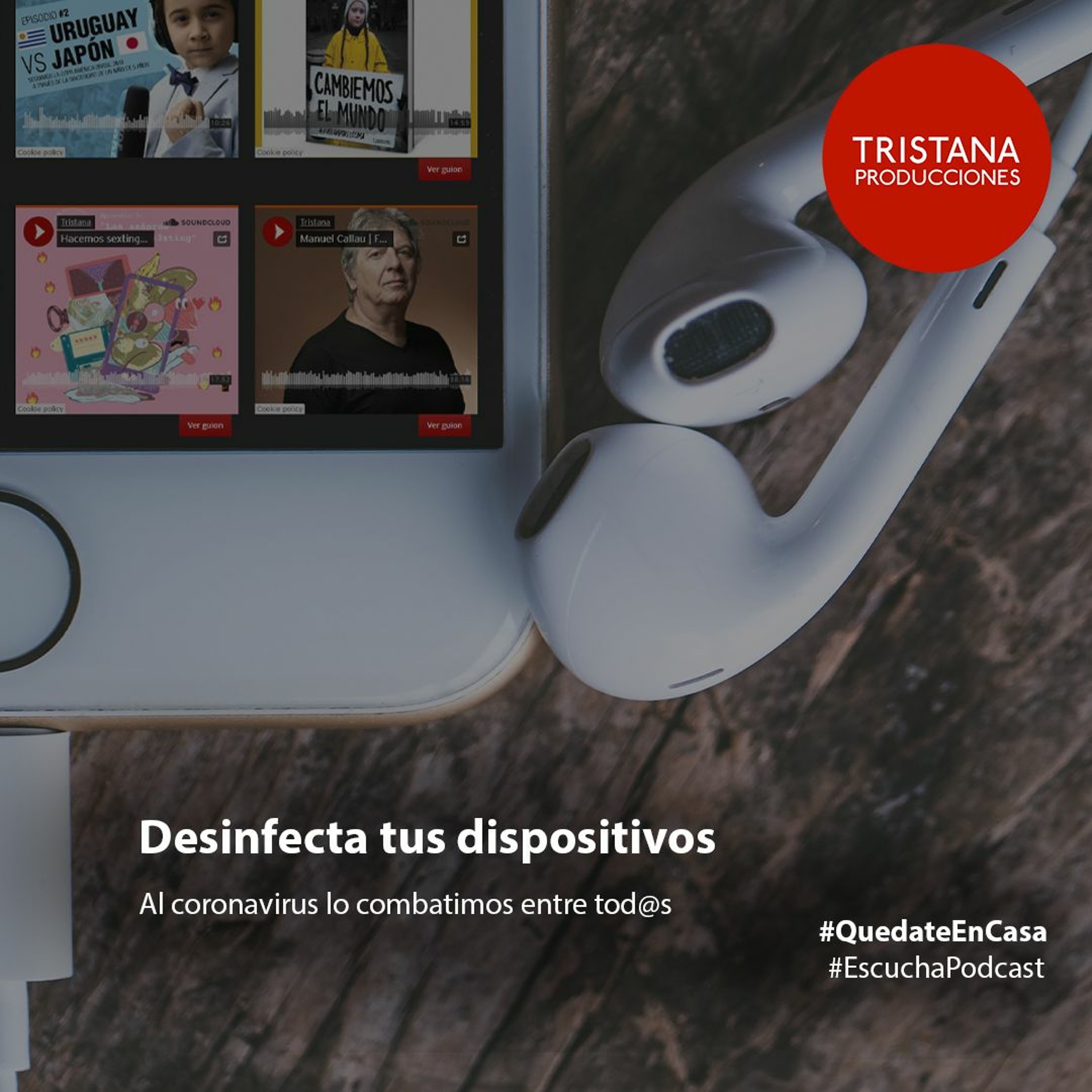 Desinfecta tus dispositivos | COVID-19