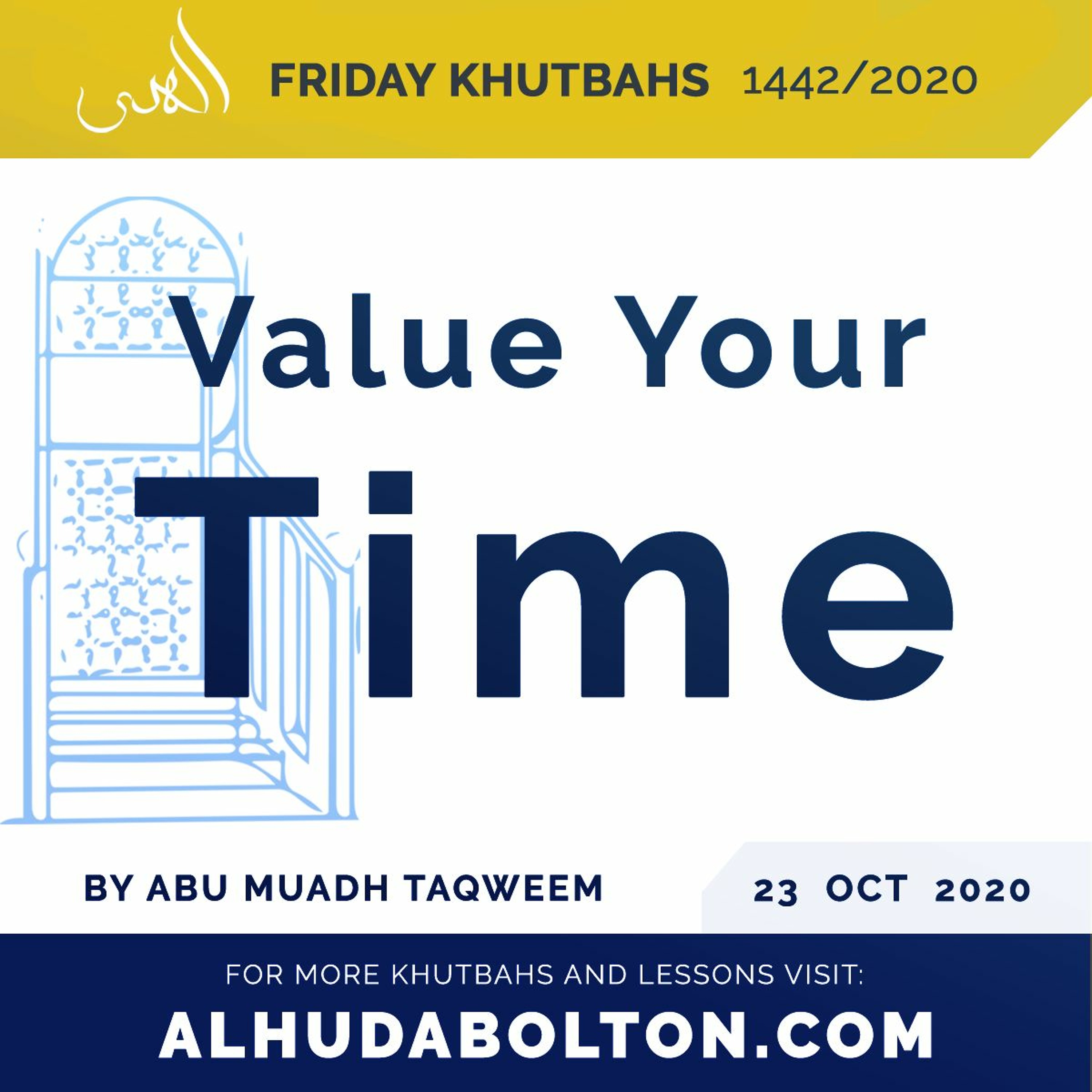 Khutbah: Value Your Time