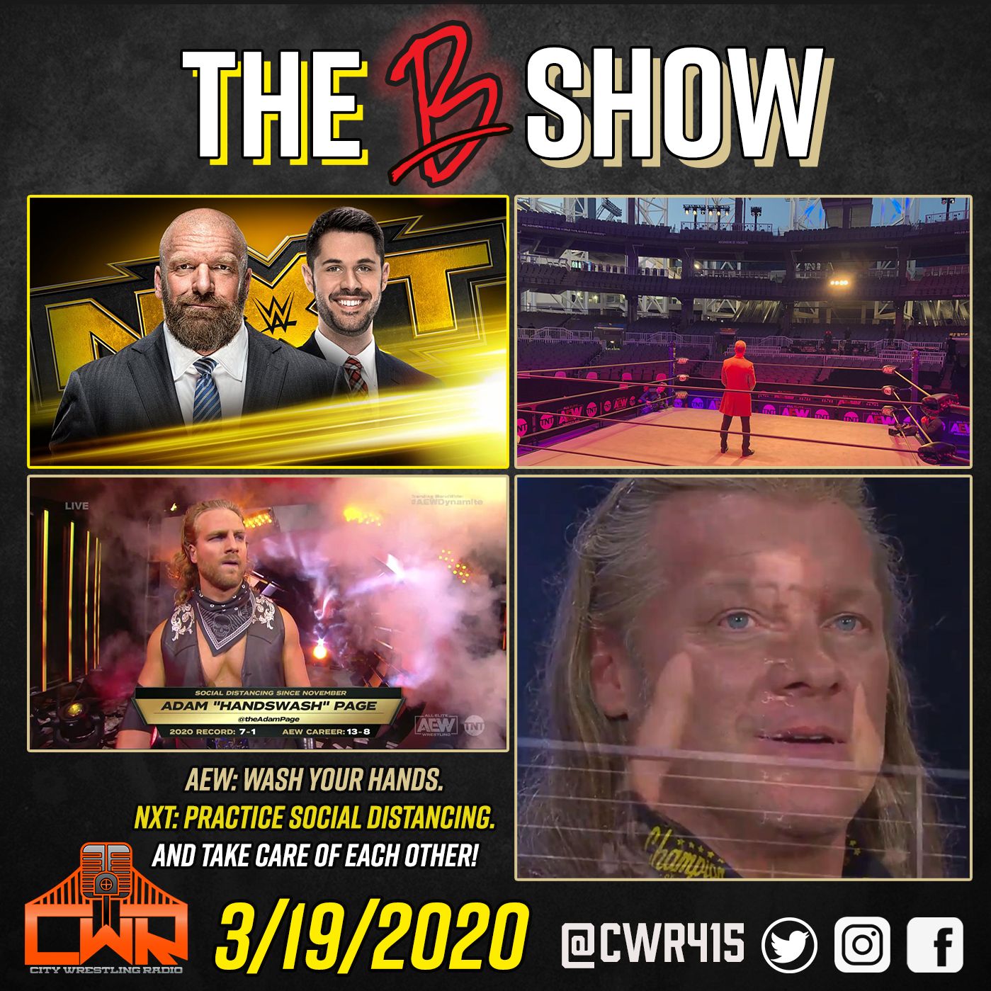 Wrestlemania update, NXT, & AEW Dynamite - The B Show (3/19/20)