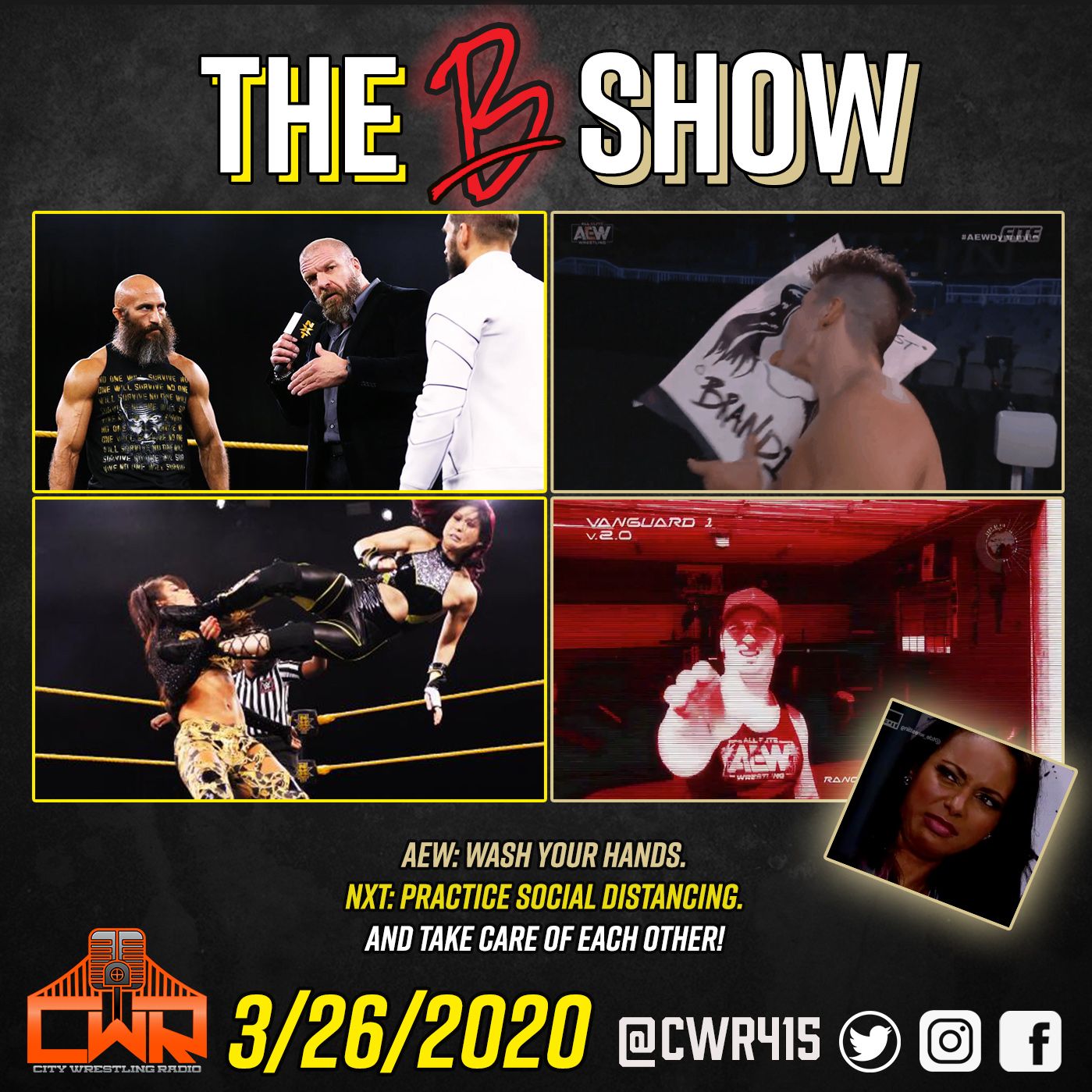 Dark Side of The Ring, NXT, & AEW Dynamite - The B Show (3/26/20)
