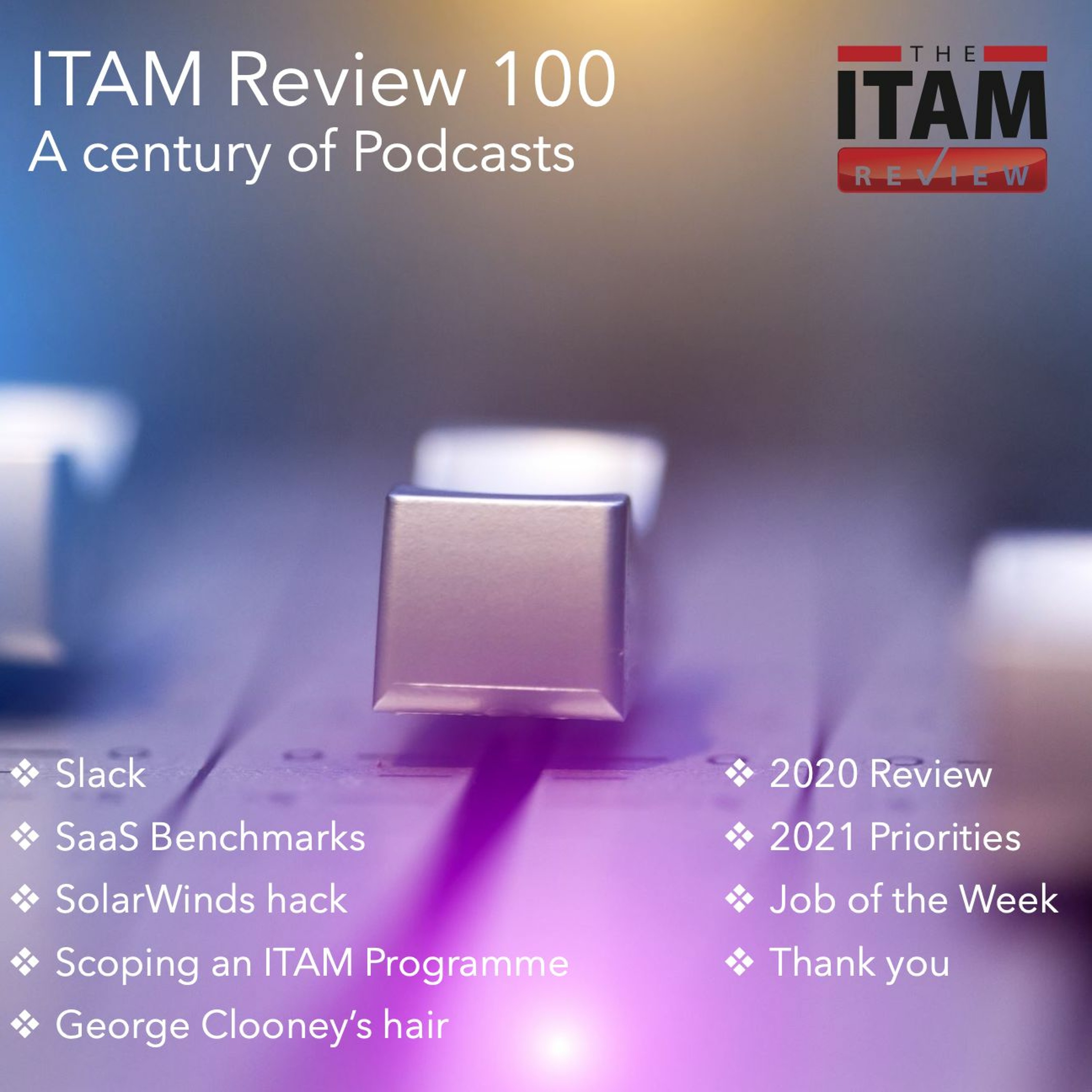 ITAM Review Radio Show: SaaS, Scope, George Clooney & 2020