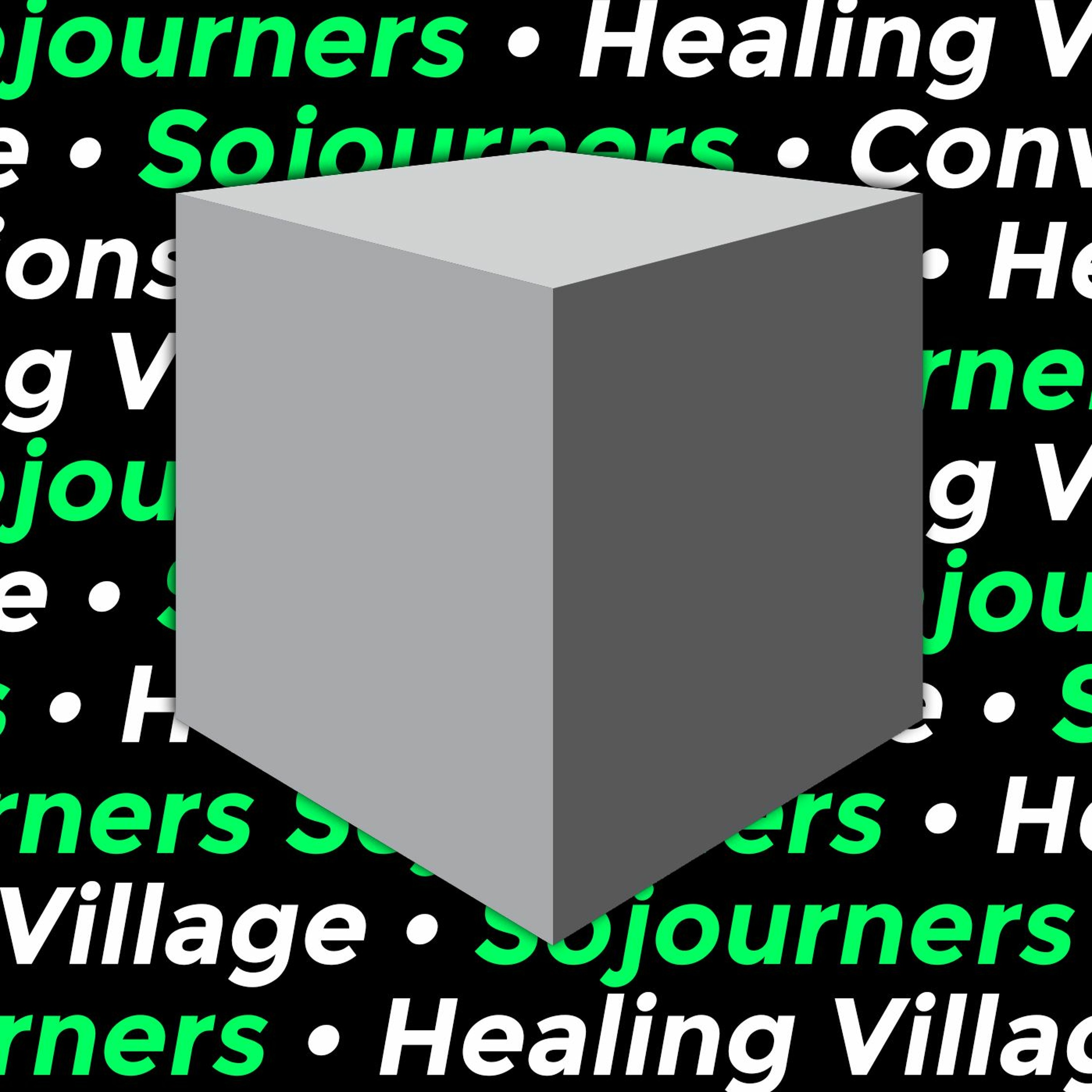 Sojourner scholars conversation with members of the Healing Village