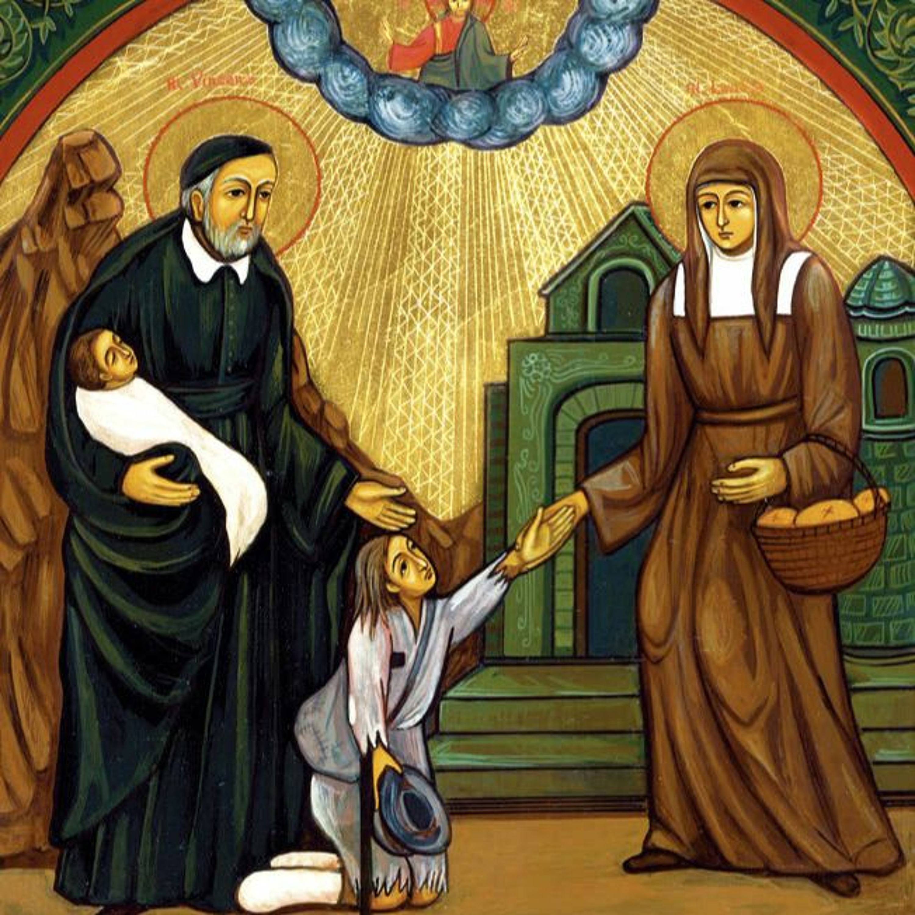 Partners in Charity: St. Louise de Marillac and St. Vincent de Paul