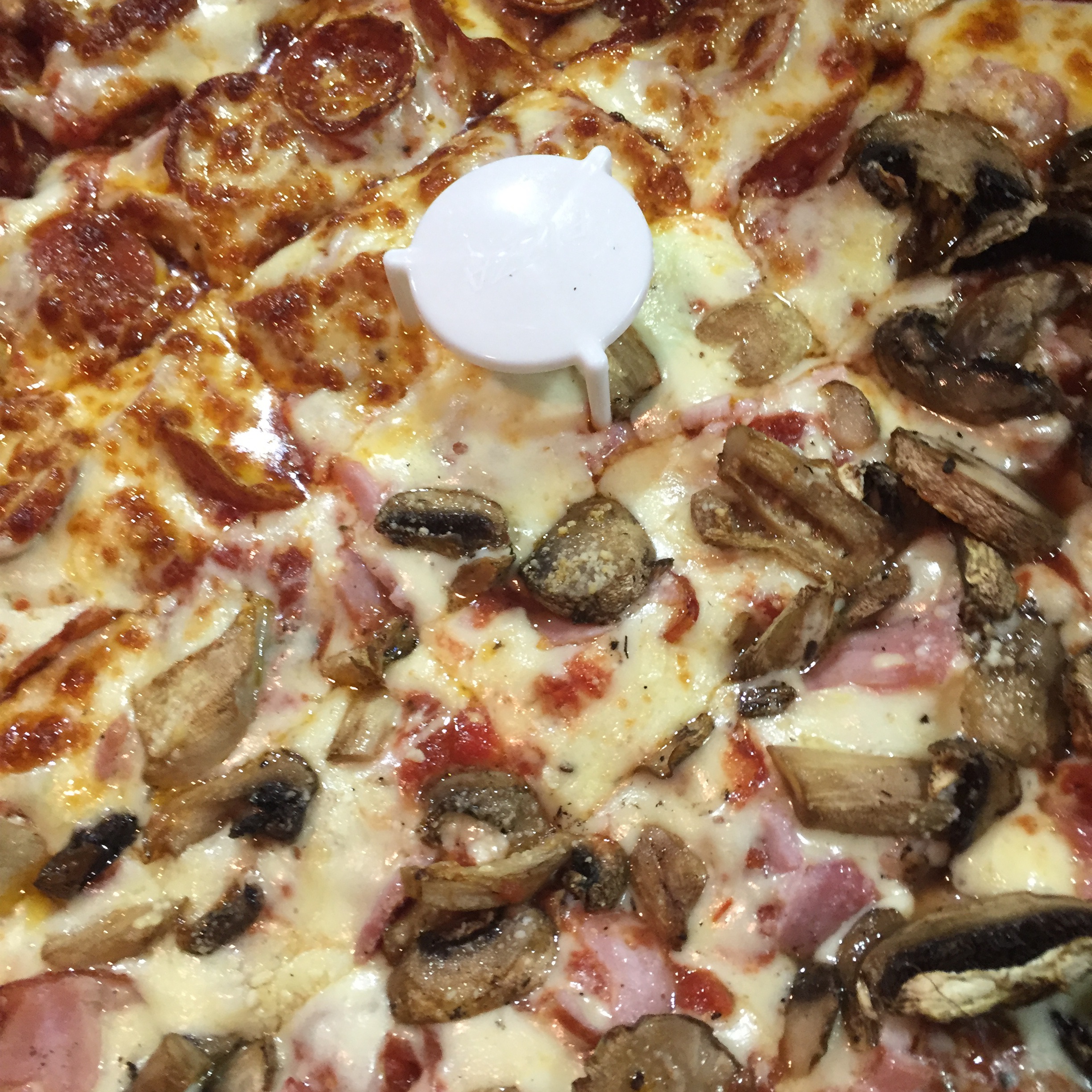 cold pizza party