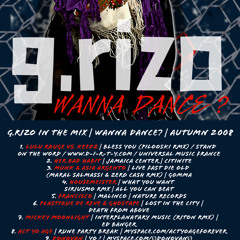 G.rizo DJ Mix | WANNA DANCE? | Autumn 2008