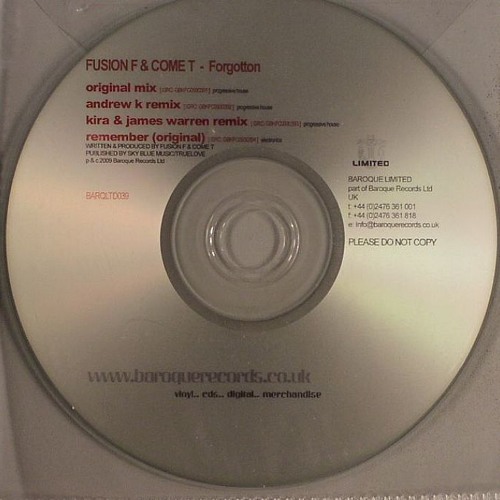 Fusion F & Come T - Remember - 128 kbps