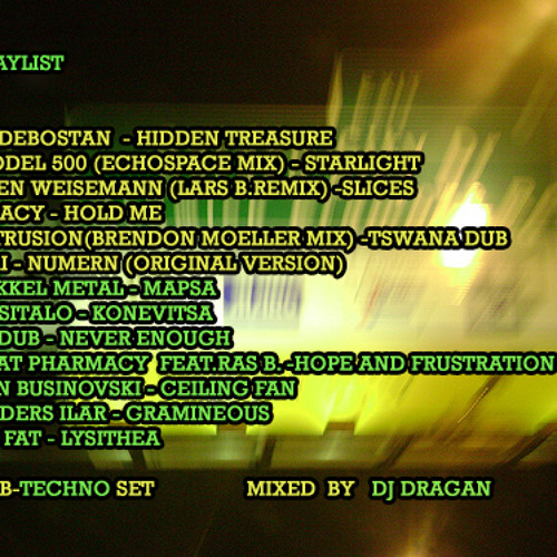 Dub-Techno(mixed by DjDragan aka DuBrewski)