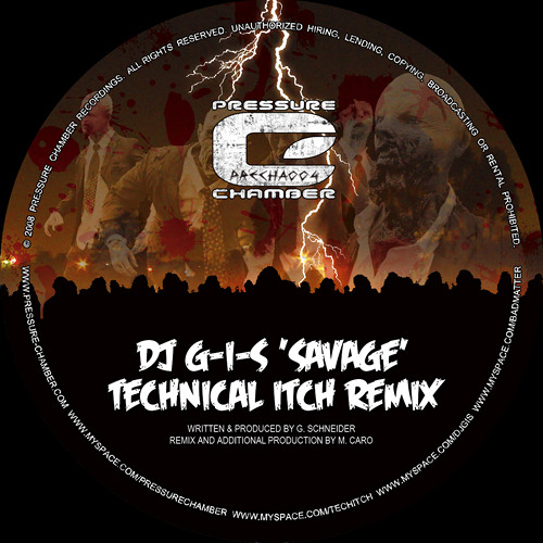DJ G-I-S - Savage (Tech Itch Remix)