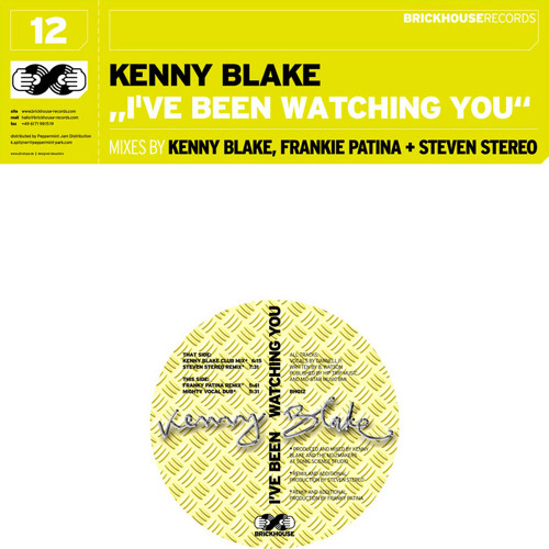 Kenny Blake - I've Been Watching You (Frankie Patina Remix)