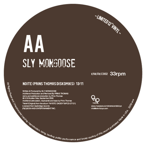 enerec002AA SLY MONGOOSE/Noite(Prins Thomas Diskomiks)13m11s