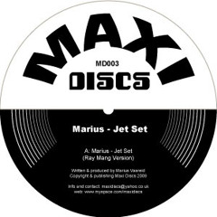 MD003 A Side - Marius - Jet Set (Ray Mang Version)