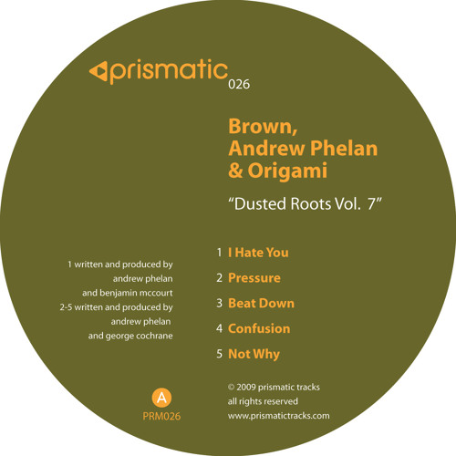 Andrew Phelan & Origami - Beat Down - Prismatic Tracks