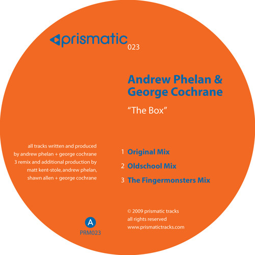 Andrew Phelan & George Cochrane - The Box (Oldschool Mix) - Prismatic Tracks
