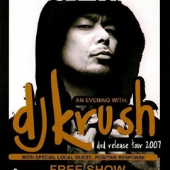 "Dj Krush" Live @ Bishop Tavern with Special Guest "Positive Response" 10/17/07