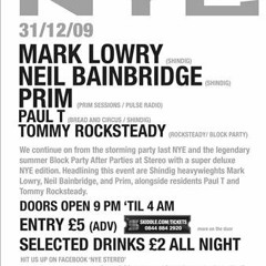 Prim - NYE @Stereo, Newcastle, UK