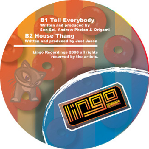 Sen-Sei, Andrew Phelan & Origami - Tell Everybody - Lingo Recordings