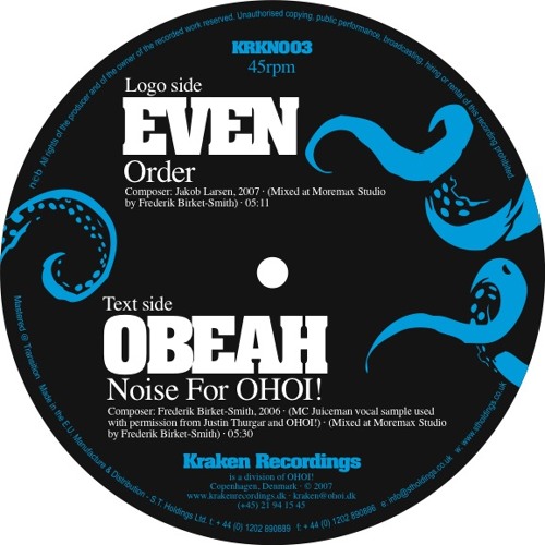 KRKN003B - Obeah - Noise For OHOI! (Transition master)