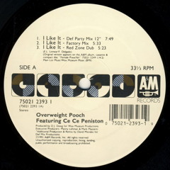 Overweight Pooch Featuring Ce Ce Peniston - I Like It (Red Zone Dub)