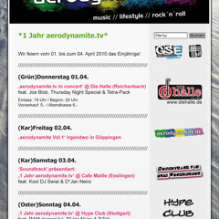 aerodynamite Vol.TwentyTen mixed by D*Jan Neiro