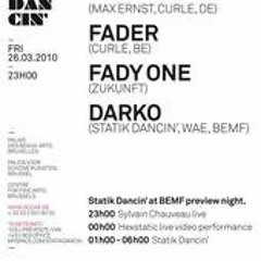 Fader @ Brussels Electronic Music Festival 2010