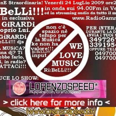 LORENZOSPEED® & Leo Girardi @ Ri:BeLLi!!! Venerdì 24/07/2009