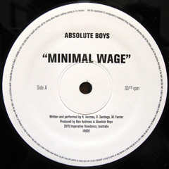 A- Minimal Wage