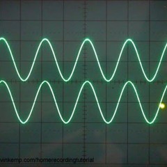 Study - based on a sine wave sample from logic audio