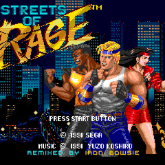 Streets of Rage 1-4 Complete