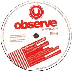 Paranoid Call (Original Mix)