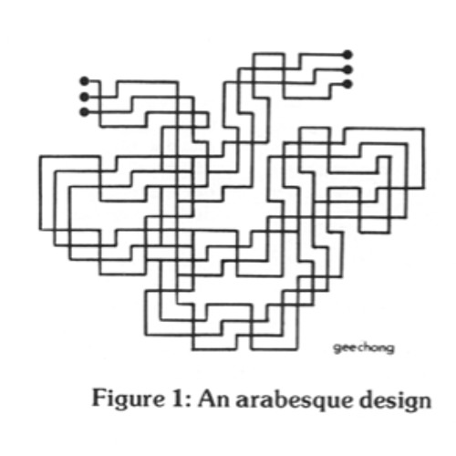 Analog Shift Register Arabesque