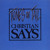 Artwork for Christian Says (1984) Tones on Tail