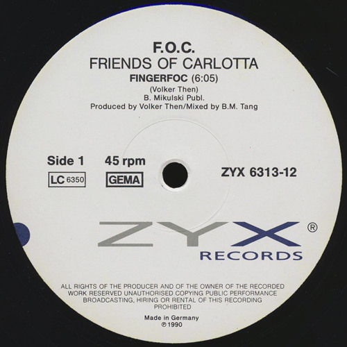 01. Friends Of Carlotta - Fingerfoc
