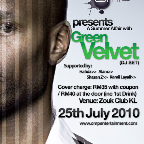 A Summer Affair feat Green Velvet at Zouk Kuala Lumpur 07.25.2010 OMPZOUK