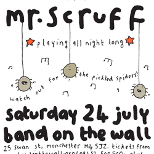Stream Mr Scruff live DJ mix from Band On The Wall, Manchester ...