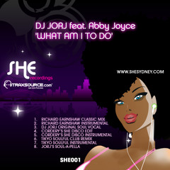 DJ Jorj - What Am I To Do (Richard Earnshaw Classic Mix)