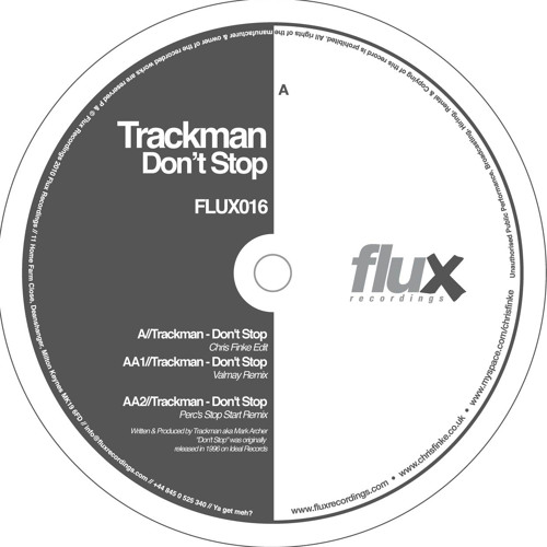Trackman - Don't Stop (Chris Finke Edit)