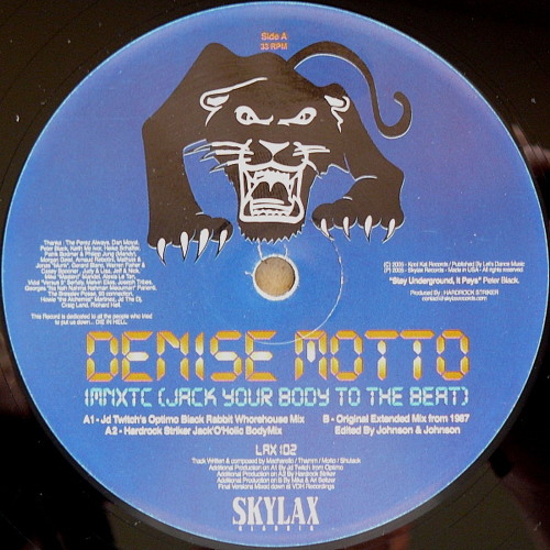 SKYLAX 102 - Denise Motto "IMNXTC" (Optimo blackrabbit whorehouse mix)
