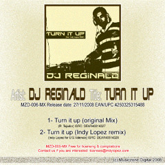 Dj Reginald - Turn it up (Indy Lopez Remix)
