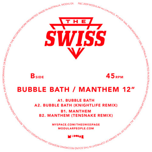 Stream The Swiss | Listen to Bubble Bath EP playlist online for free on  SoundCloud