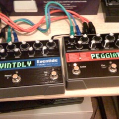 Roland Juno 60 into Eventide TimeFactor into PitchFactor: VintageDelay and HarPeggiator