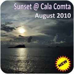 Tibo M Sunset @ Cala Comta, August 2010