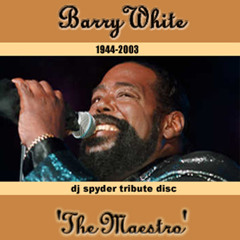 Barry White - The Maestro: DJ Spyder Tribute Medley