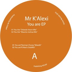 DR003 -A1-Mr K' Alexi -You are- Orlando Voorn remix