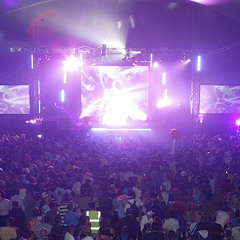 Adam beyer @ the slam tent, T In The Park 2010