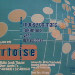 DJ Set Set @ Stubb's with Tortoise, Mouse on Mars + Takemura