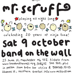 Mr Scruff DJ mix from Keep It Unreal, Manchester, Saturday 9th October 2010