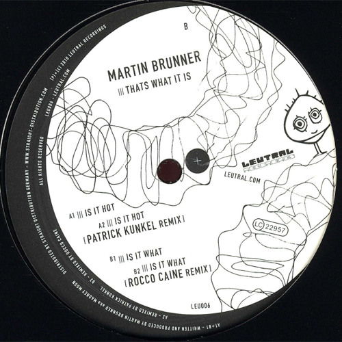 LEU006 A1 Martin Brunner - Is It Hot (Original Mix) snippet